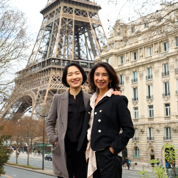 Miseong Kim et Elizabeth Tremosa à Paris